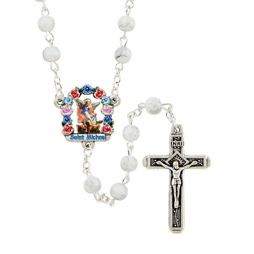 St. Michael Rosary - Capri Collection
