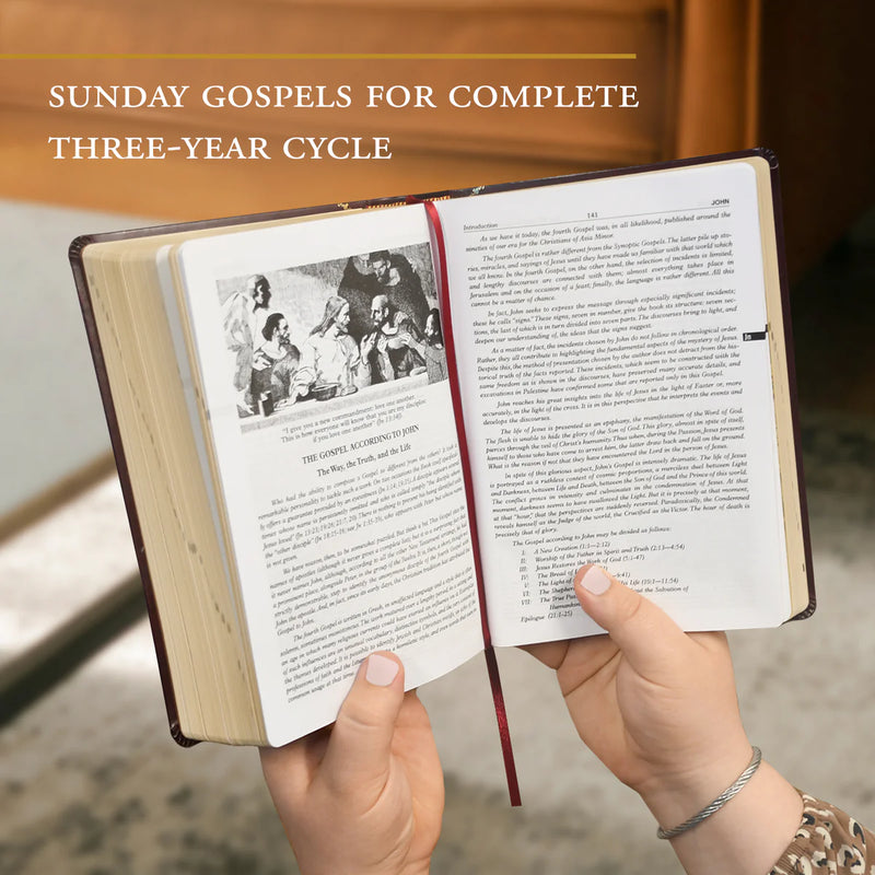 St. Joseph New Catholic Bible (Gift Edition-Personal Size) - Blue Dura-Lux