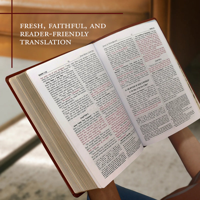 Nueva Biblia Católica de San José (Edición de regalo - Tipo grande) - Azul