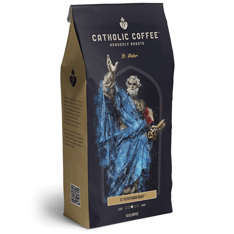 St. Peter Medium Roast Coffee - Smooth & Balanced Blend Honoring the First Pope