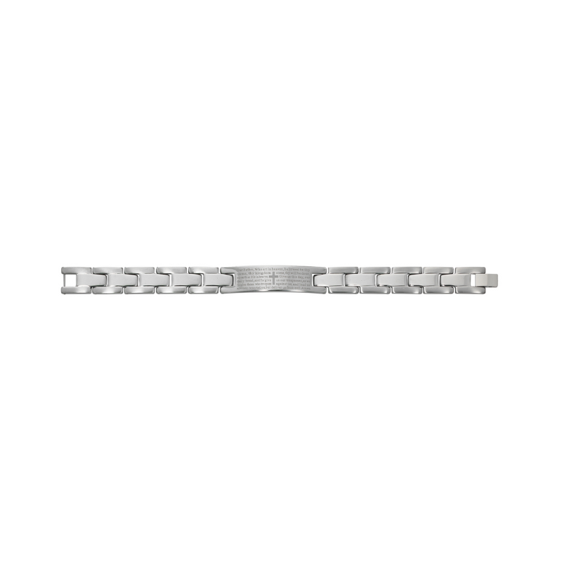 Stainless Our Father Men's Bracelet
