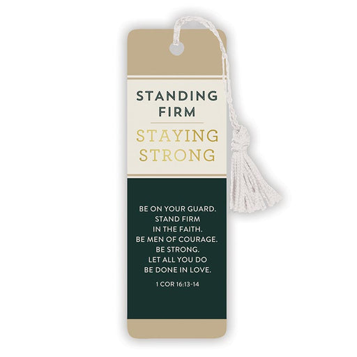 Standing Firm Staying Strong Bookmarks - VerseMark