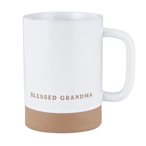 Stoneware Signature Mug - Blessed Grandma