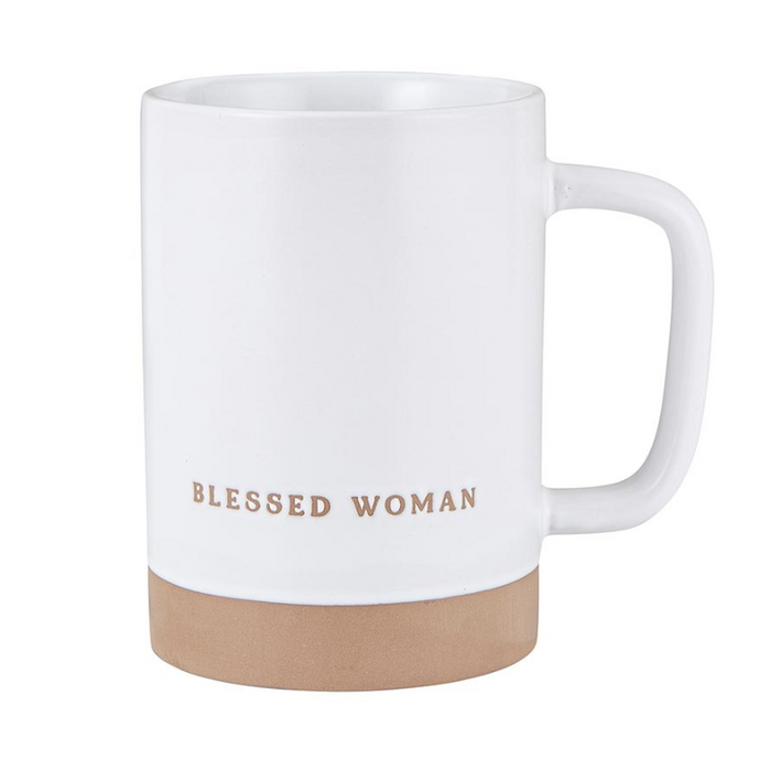Stoneware Signature Mug - Blessed Woman