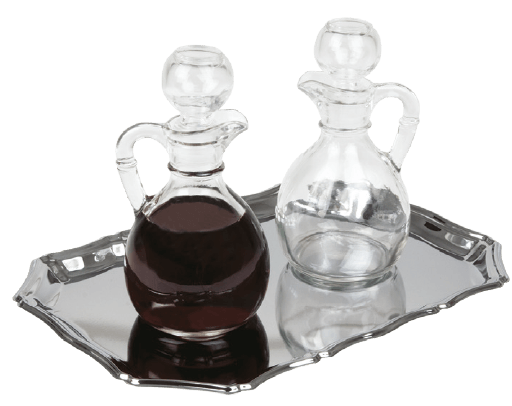 CB-1 Bottles & 9764C Tray Cruet Set