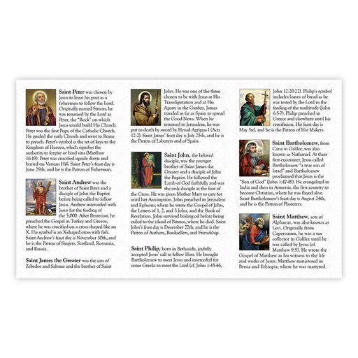 The Acts Of The Apostles Trifold Card