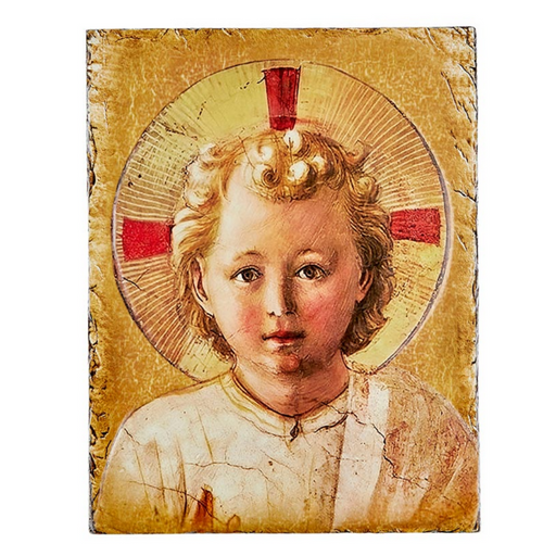 The Christ Child Tile Plaque