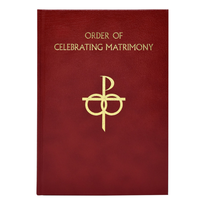 The Order Of Celebrating Matrimony - Bonded Leather