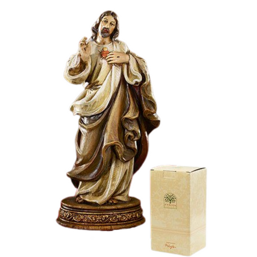 The Sacred Heart of Jesus Resin Statue