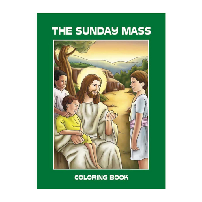 The Sunday Mass - Coloring Book - 12 Pieces Per Package