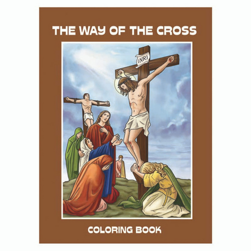 The Way of the Cross - Coloring Book - 12 Pieces Per Package
