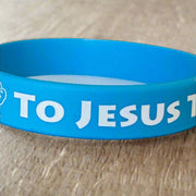 To Jesus Through Mary wristband