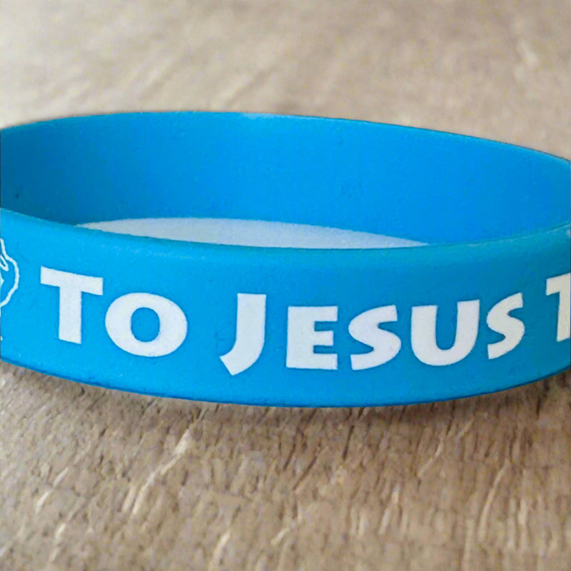 To Jesus Through Mary wristband
