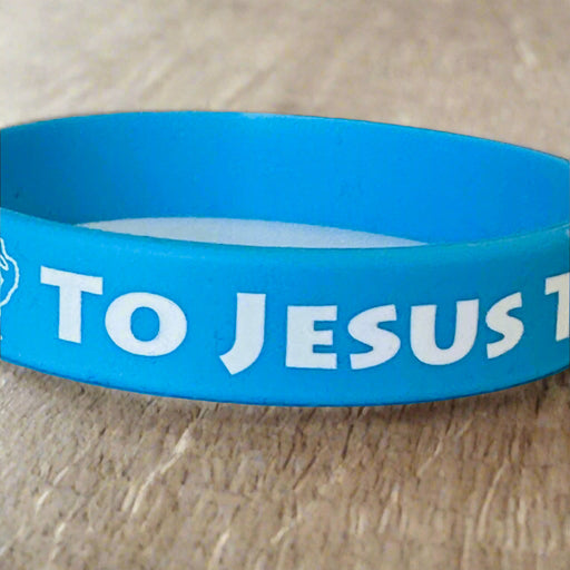 To Jesus Through Mary wristband