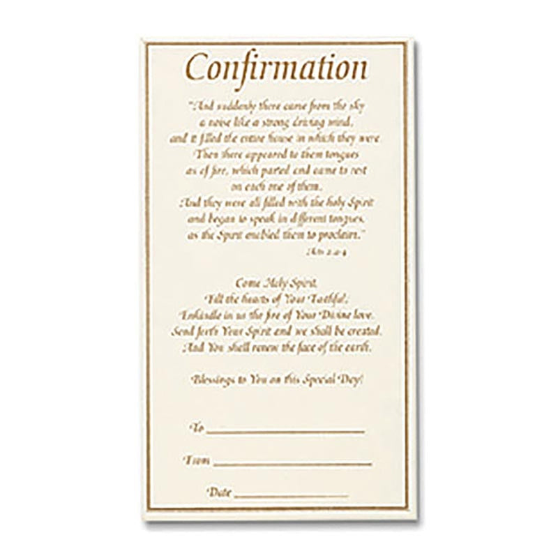 Tomaso Confirmation Cross