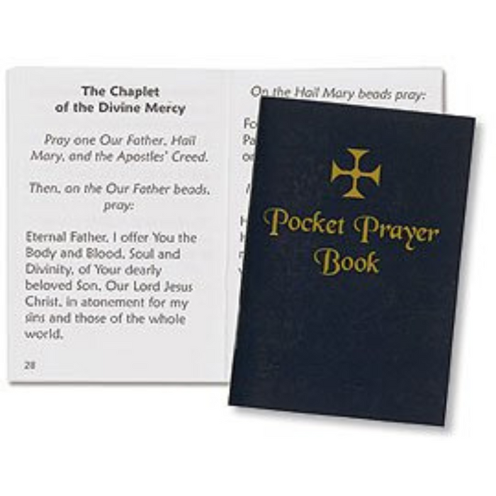 Traditional Cover Pocket Prayer Book - 12 Pieces Per Package