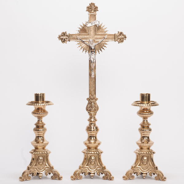 Traditional Holy Family 12" Altar Candlestick