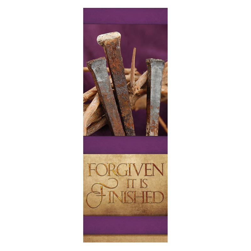 6' H Forgiven Banner - Easter Series