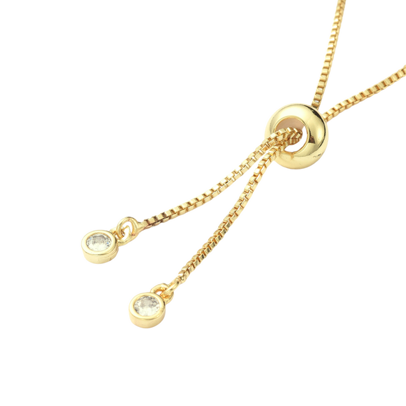 Abundant Love Adjustable Bracelet in Gold and Silver