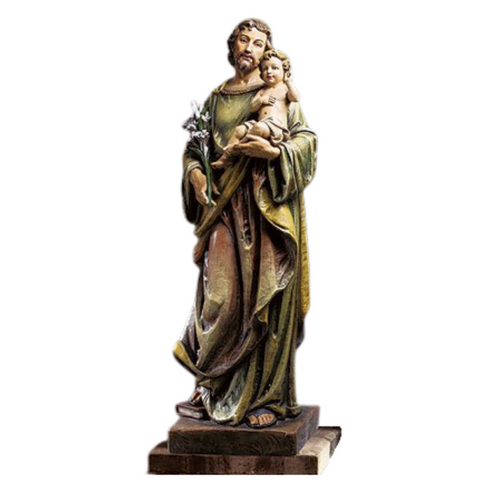 48"H St. Joseph with Child Statue