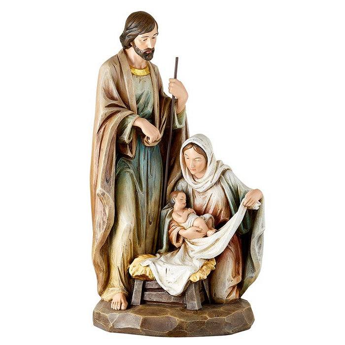 17" H Holy Family Nativity Statue