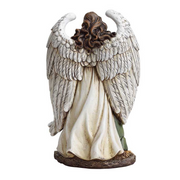 10"H Figurine - Holy Family with Guardian Angel