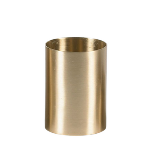 3" Wilbaum Satin Finished Brass Sockets - 2 Pieces Per Package
