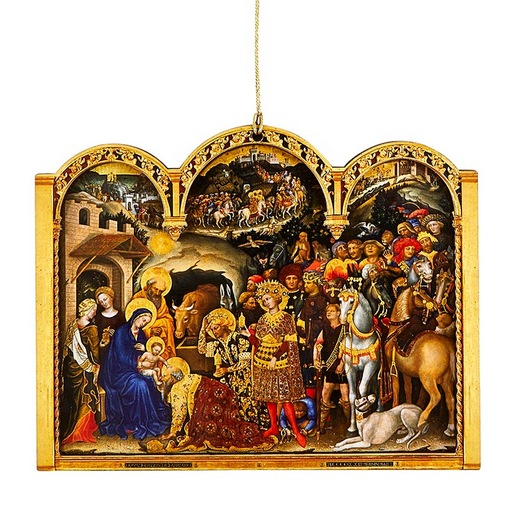 Adoration Of The Magi Christmas Ornament - 1 Piece Per Package