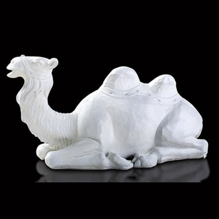 32" Val Gardena White Camel - Nativity Figurine