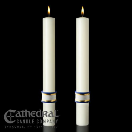 Complementing Altar Candle - Cathedral Candle - Eternal Glory - 4 Sizes