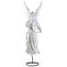 32" Val Gardena White Angel - Nativity Figurine