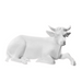 32" Val Gardena White Ox - Nativity Figurine