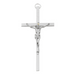 4" Alum Crucifix with Silver Corpus
