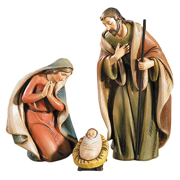 6.5" H Figurine - Holy Family Nativity Set - 3 Pieces Set