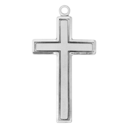 Sterling Silver Cross with 24" Chain