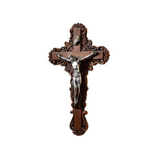 10" H Calvary Pastoral Crucifix