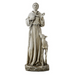 12" St. Francis with Deer Garden Statue