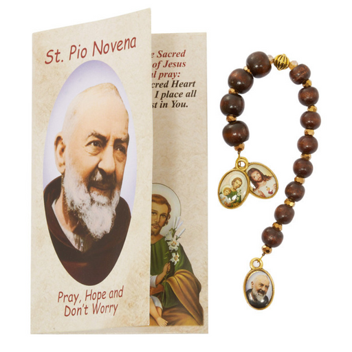 Chaplet of Saint Pio with Booklet