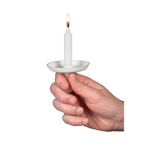 6-1/2" Candlelight Service Kit with Moulded Bobeches (50 per box)
