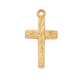 Gold-Plated Pewter Cross with 18" Chain