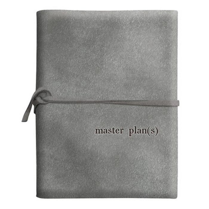 Master Plan - Suede Journal