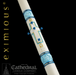 eximious® Most Holy Rosary Paschal Candle - Cathedral Candle - 51% Beeswax - 17 Sizes 