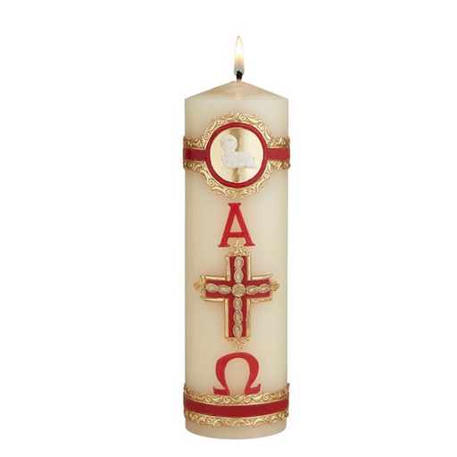 Lamb of God Pillar Candle