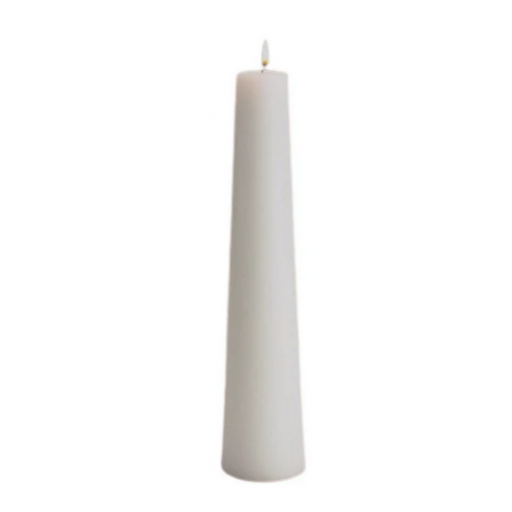 14" White Conical Christ Vigil Candles
