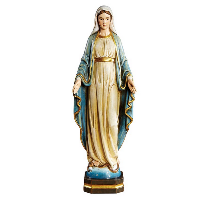 12" H Our Lady of Grace Statue
