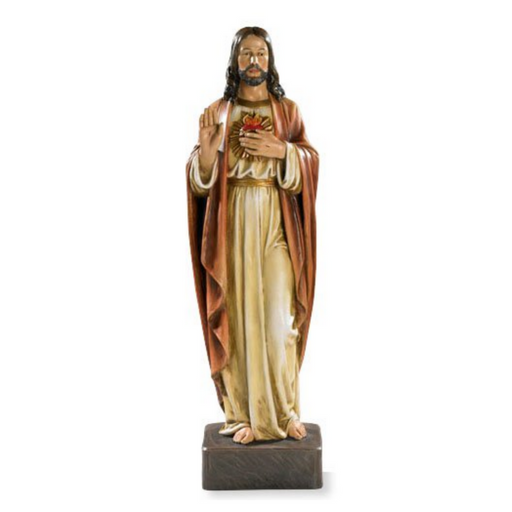 The Sacred Heart Resin Statue