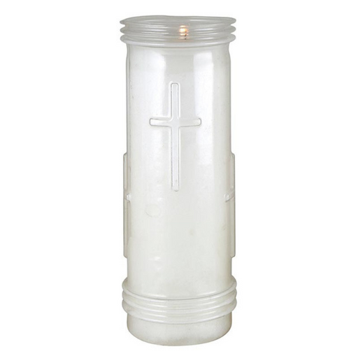 8" H 6-Day PrayerLights Candles in Plastic