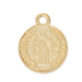 Saint Benedict Medal with 18" L Gold Tone Chain