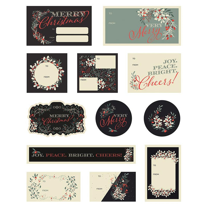 Very Merry Gift Tags - 4 Sets Per Package\