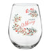 Very Merry Stemless Wine Glass - 4 Pieces Per Package